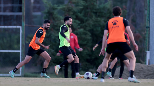 المنتخب الوطني يواصل الاستعداد لمواجهة ألبانيا