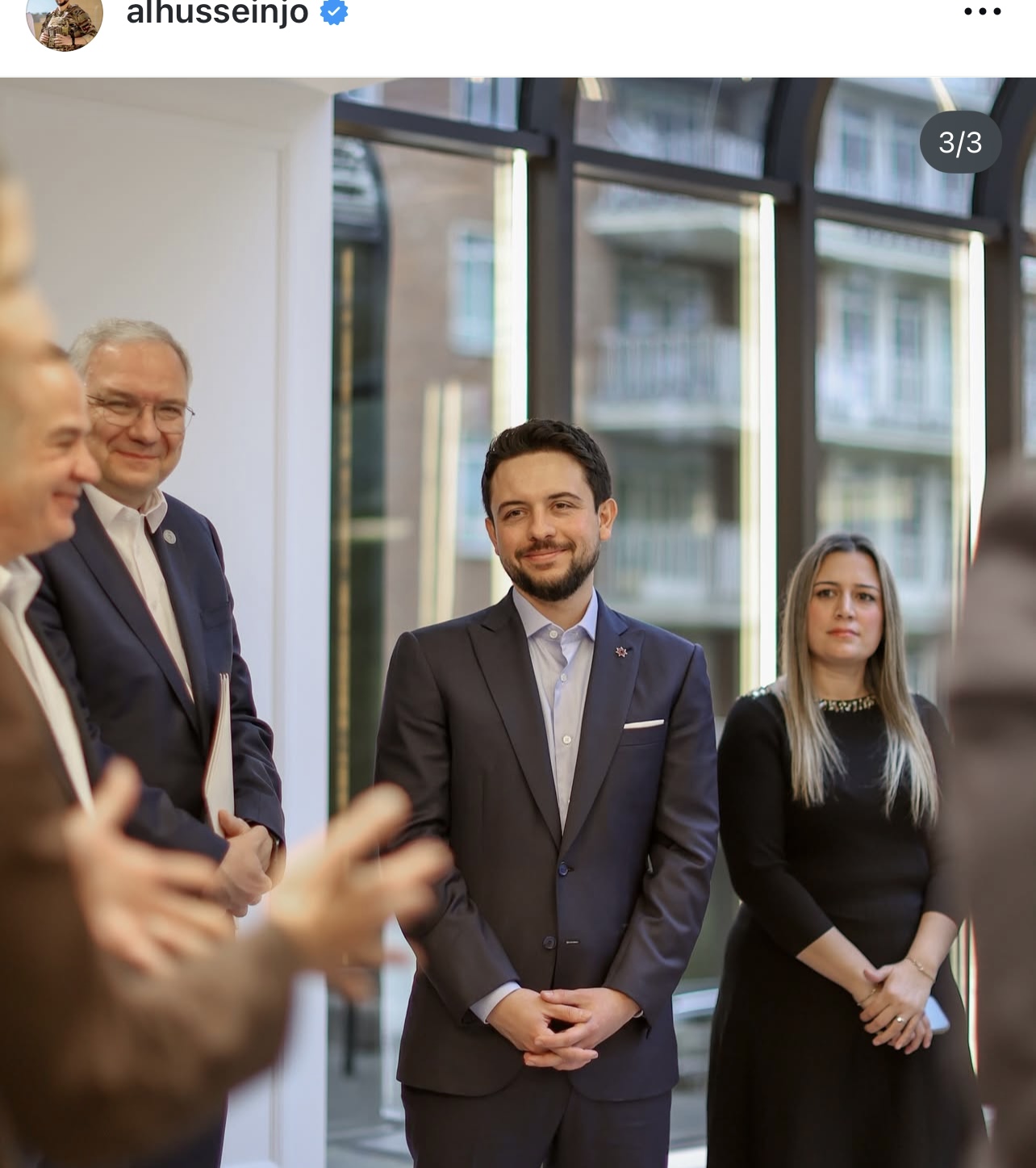 ولي العهد عبر إنستغرام: كفاءات أردنية تمثل نخبة من الشركات الرائدة في المملكة المتحدة (صور)