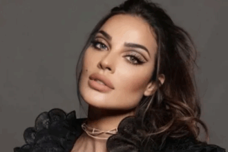 نادين نجيب تعود لعرض الأزياء