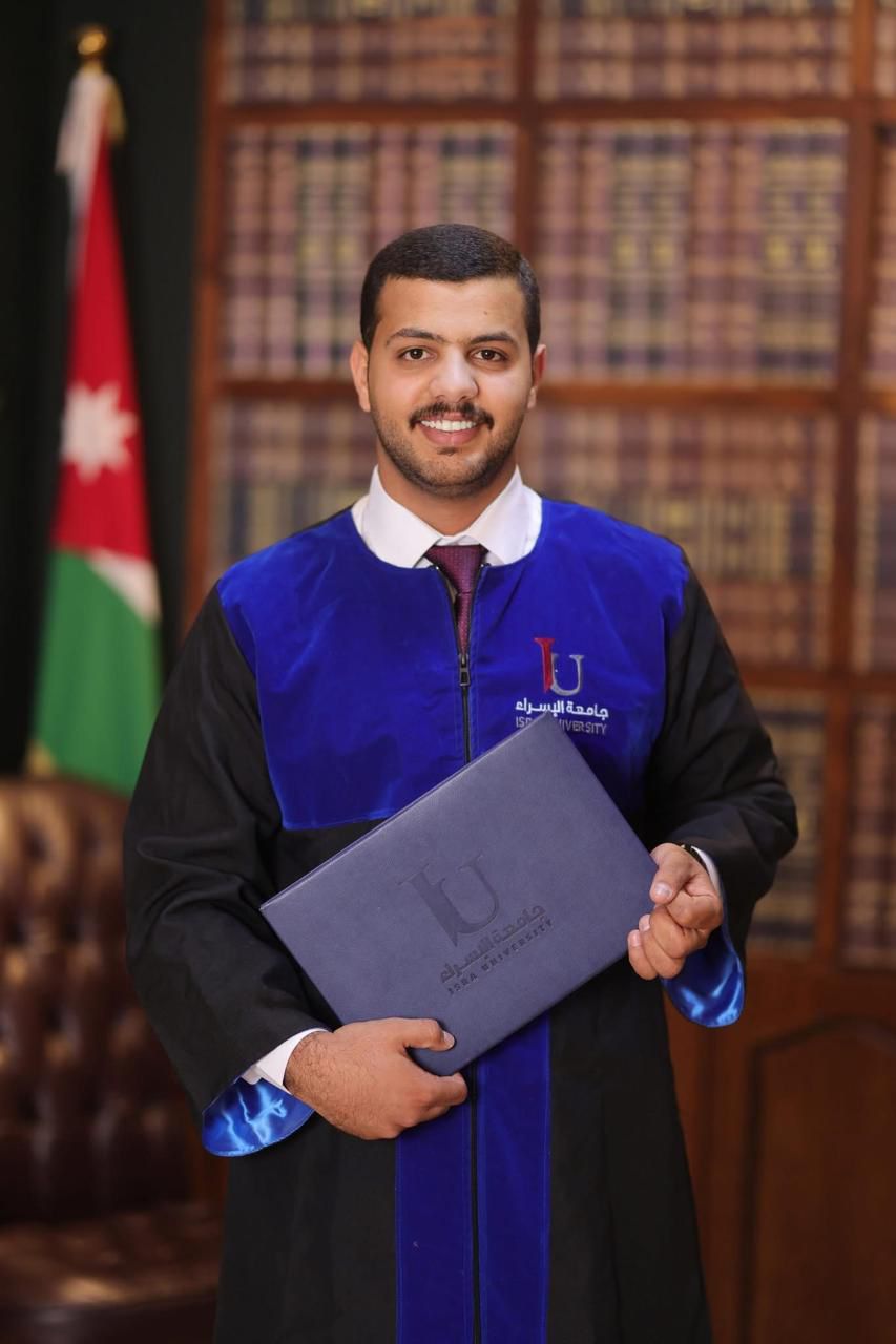 محمد سميح القيسي يهنئ مصطفى محمد الشخاتره