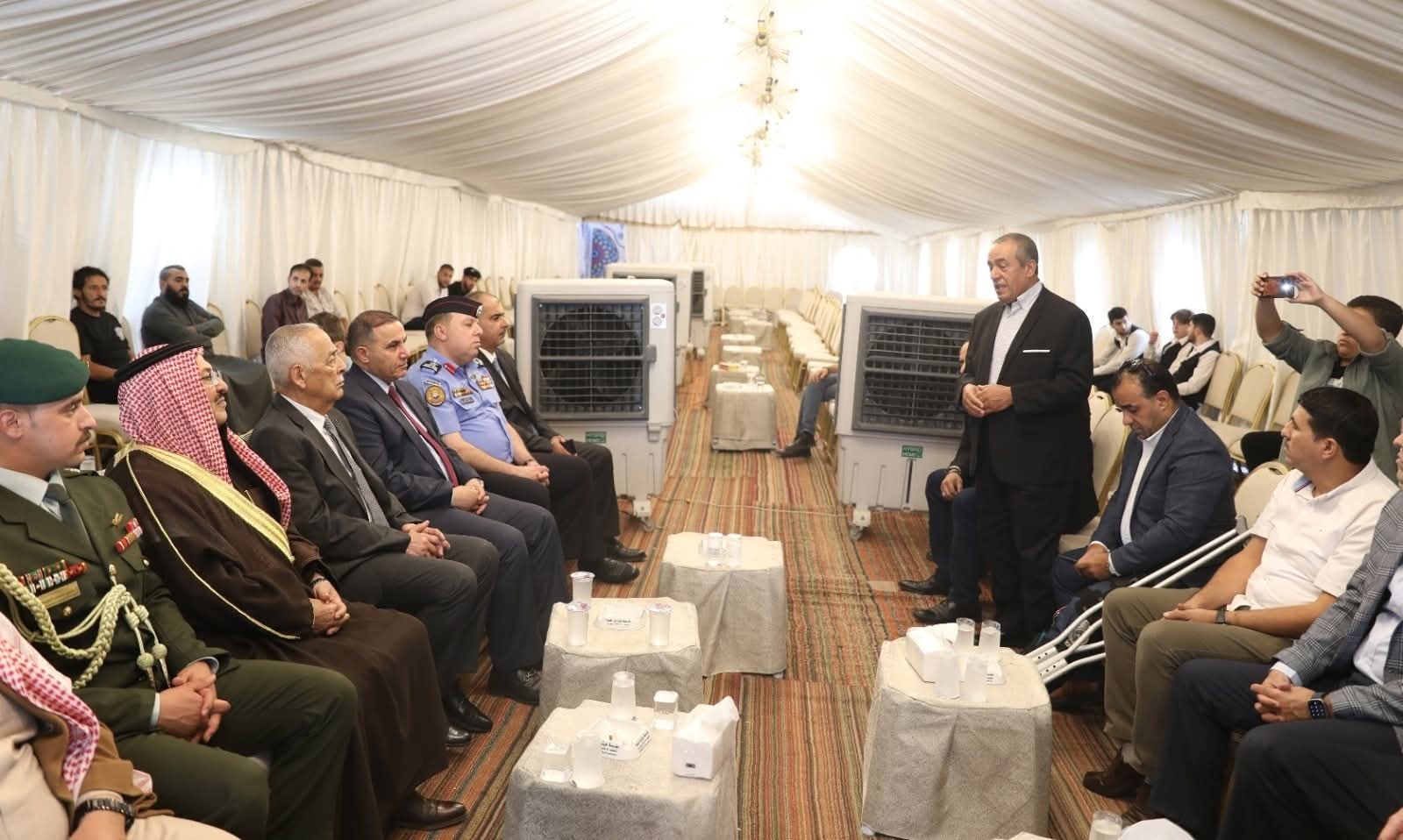 مندوبا عن الملك وولي العهد.. العيسوي يعزي الغويري والخلايلة وأبو صعيليك