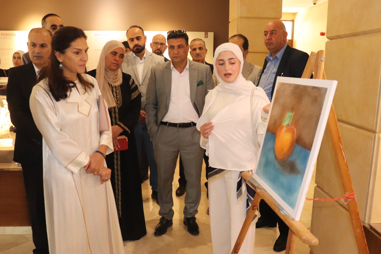 صورة حول : الأميرة رجوة بنت علي ترعى افتتاح المعرض الفني التشكيلي للأطفال في جرش الأميرة رجوة بنت علي ترعى افتتاح المعرض الفني التشكيلي للأطفال في جرش