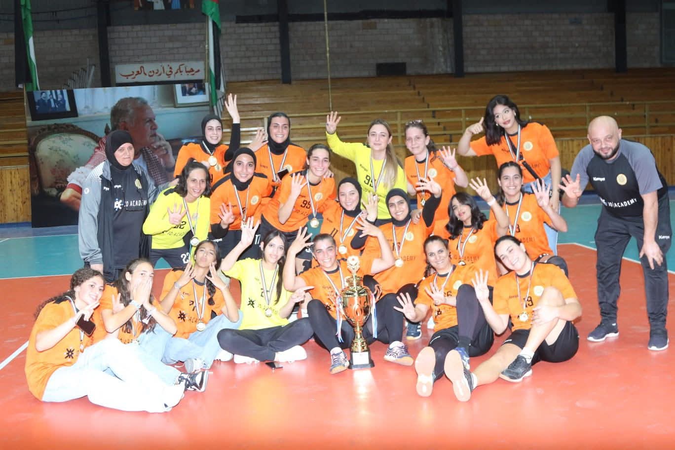 عمان يتوج بكأس السوبر لكرة اليد للسيدات
