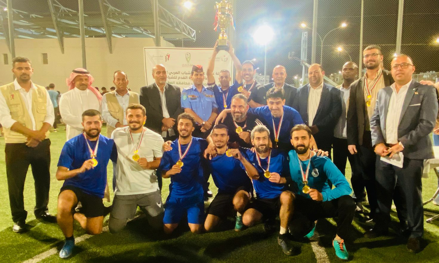 العقبة تحسم لقب خماسيات الشباب بركلات الترجيح