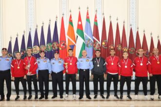 اللواء المعايطة يكرّم فريق الأمن العام المتوّج ببطولة العالم لخماسيات الشرطة لكرة القدم