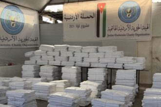 الحملة الأردنية للإغاثة تواصل جهودها في غزة لمواجهة البرد