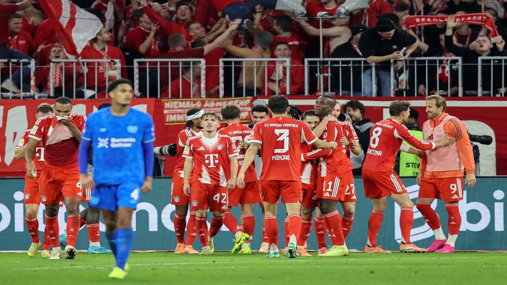 بايرن ميونيخ يعمّق صدارته للبوندسليغا بفوز كبير على ليفركوزن