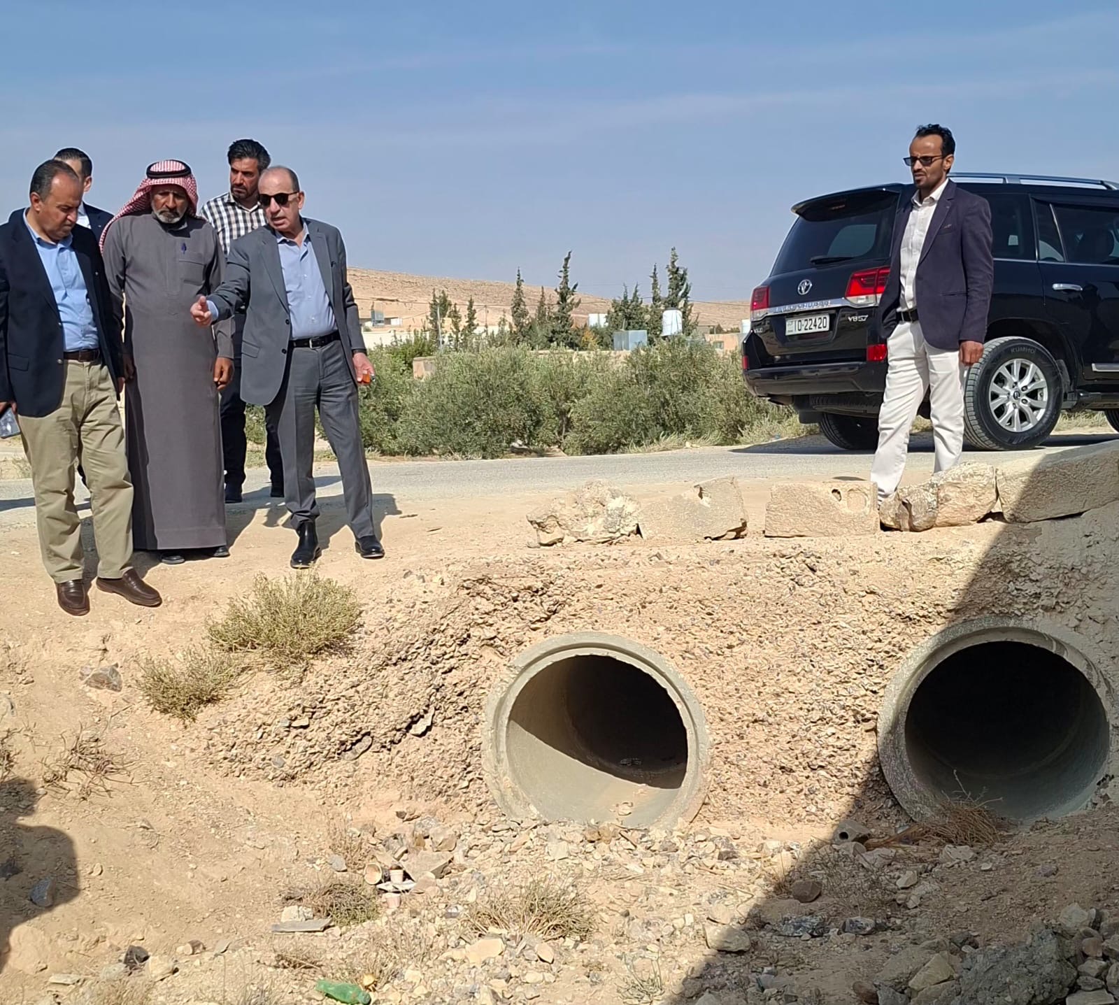 المصري يتفقد استعداد بلديات الشراه والأشعري والشوبك وايل لفصل الشتاء