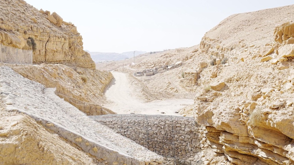 سلطة البترا تنشئ سدًا تجميعيًا للحد من مخاطر الفيضانات