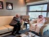 السفير السعودي يبحث مشاركة المملكة في مهرجان جرش الـ40
