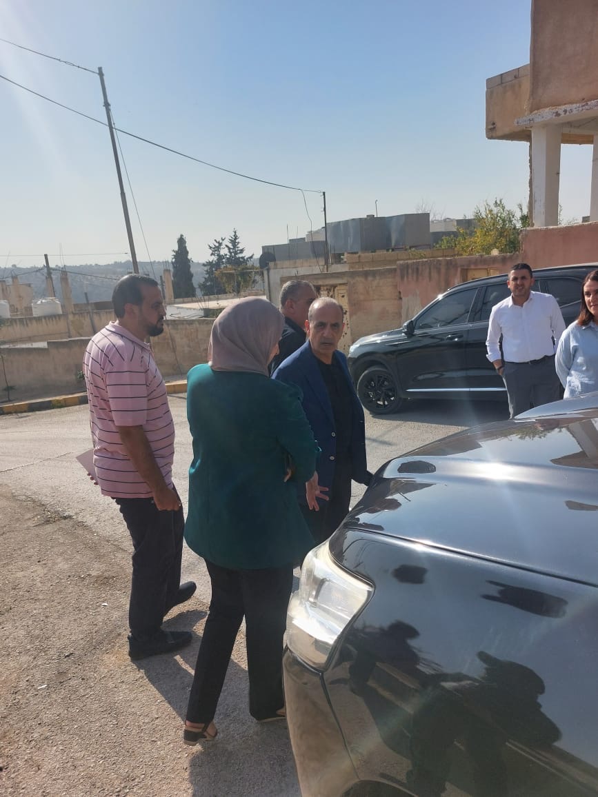 وزير الإدارة المحلية يتفقد بلديات في لواءي المزار الشمالي وبني كنانة