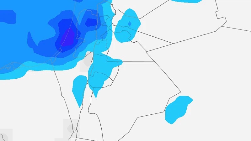 منخفض جوي بارد وماطر يضرب قطاع غزة خلال الجمعة والسبت