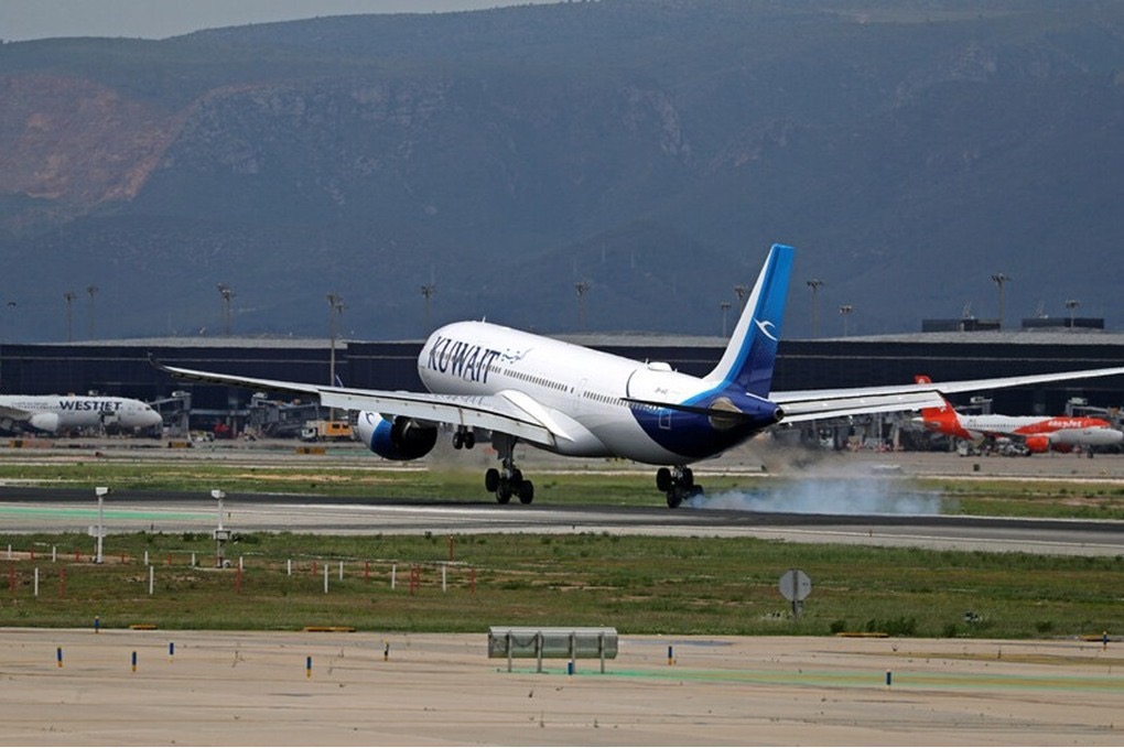 هبوط 9 طائرات كويتية اضطرارياً في البصرة لهذا السبب