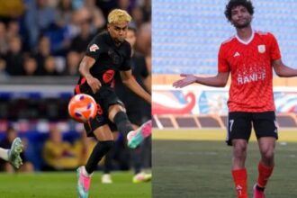 مصري ينافس يامال على جائزة أفضل هدف عالمي