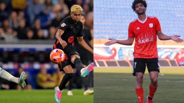 مصري ينافس يامال على جائزة أفضل هدف عالمي