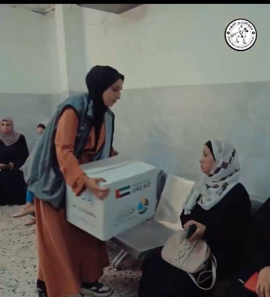 صورة حول : بدعم من وكالة الإمارات للمساعدات الإنسانية.. مساعدات ميدانية متواصلة لقطاع غزة بدعم من وكالة الإمارات للمساعدات الإنسانية.. مساعدات ميدانية متواصلة لقطاع غزة