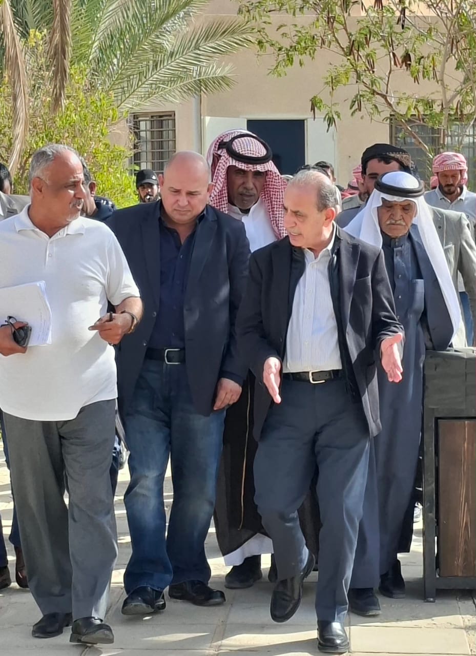المصري يتفقد بلديات في الأغوار الجنوبية والعقبة ويطلع على احتياجاتها واستعداداتها لفصل الشتاء