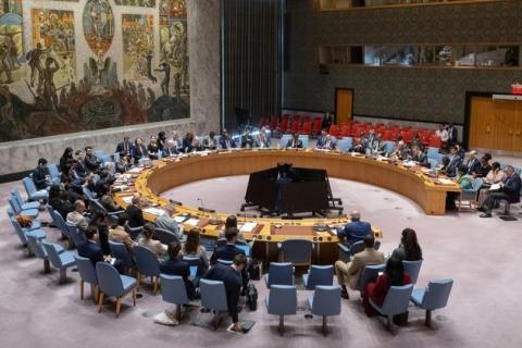 مجلس الأمن يناقش مشروع قوة دولية بمهام واسعة في غزة