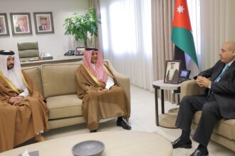 القاضي يلتقي السفير القطري