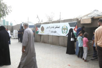 طواقم المستشفى الميداني الأردني جنوب غزة/8 تباشر أعمالها