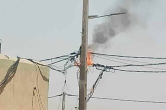 الطفيلة: تماس كهربائي في أحد المحولات بمنطقة العيص