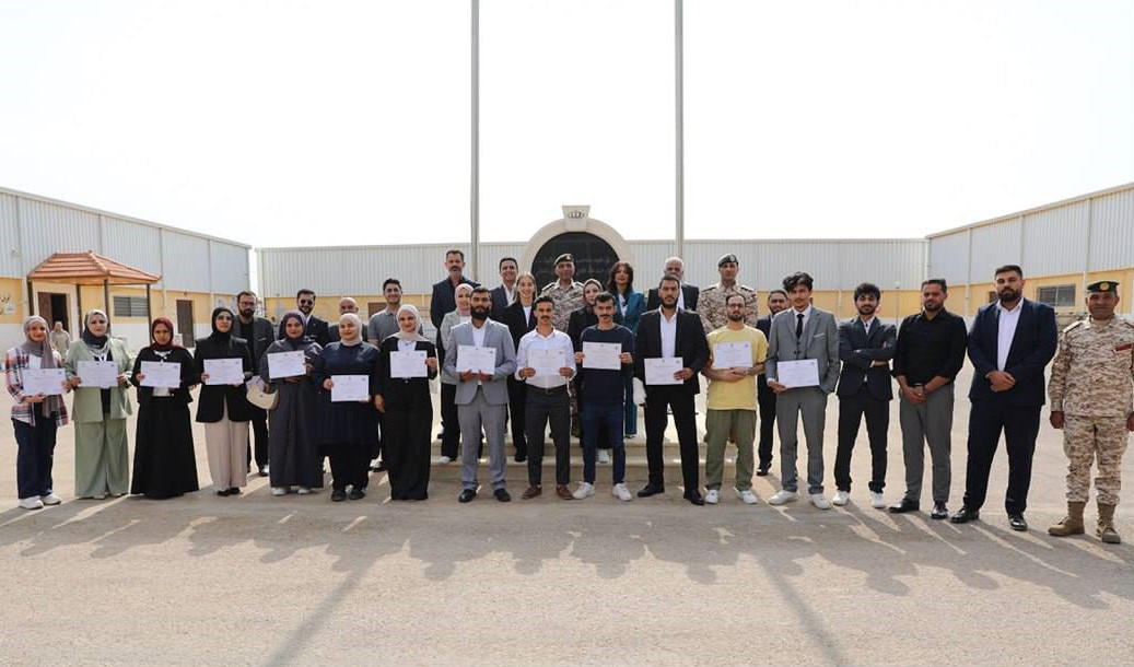 صورة حول : الوطنيّة للتشغيل والتدريب تحتفل بخريجي برنامج تطوير المهارات الرقمية في المفرق الوطنيّة للتشغيل والتدريب تحتفل بخريجي برنامج تطوير المهارات الرقمية في المفرق