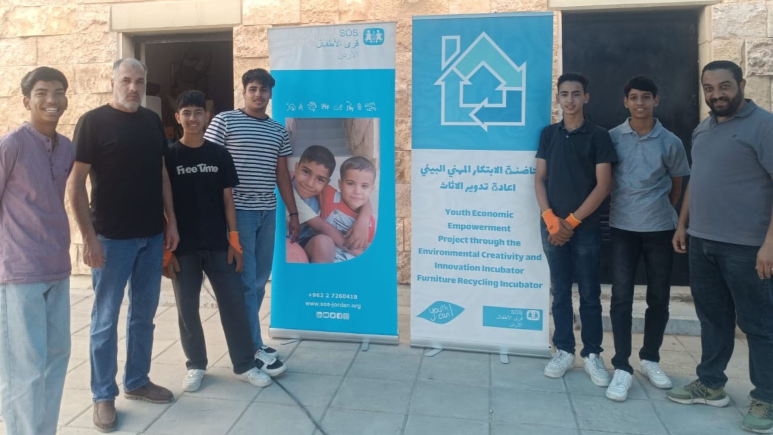 جمعية قرى الأطفال تطلق مشروع إعادة تدوير الأثاث في إربد