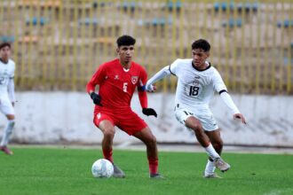تعادل المنتخب الوطني للناشئين تحت 17 عامًا مع مصر