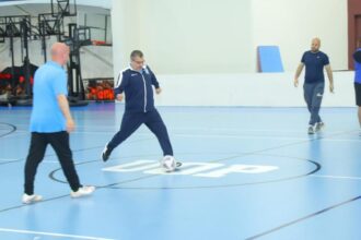 مباراة احتفالية بين فريق الصحفيين وجامعة البترا بمناسبة بدء العام الدراسي الجديد