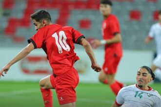 الأولمبي يتعادل مع سوريا وديًا