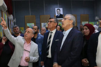 افتتاح المعرض الشخصي الثامن للفنان نصر الزعبي بعنوان “نبضات”