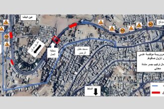 وزارة الأشغال تعلن تحويلات مرورية مؤقتة على طريق جرش