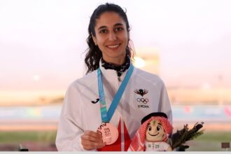 روان صلاح تحصد البرونزية للهجن الأردنية في ألعاب التضامن الإسلامي بالرياض