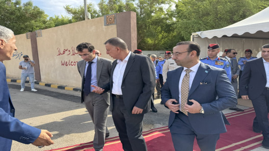 الفراية يفتتح عمليات الإدارة الحدودية المتكاملة