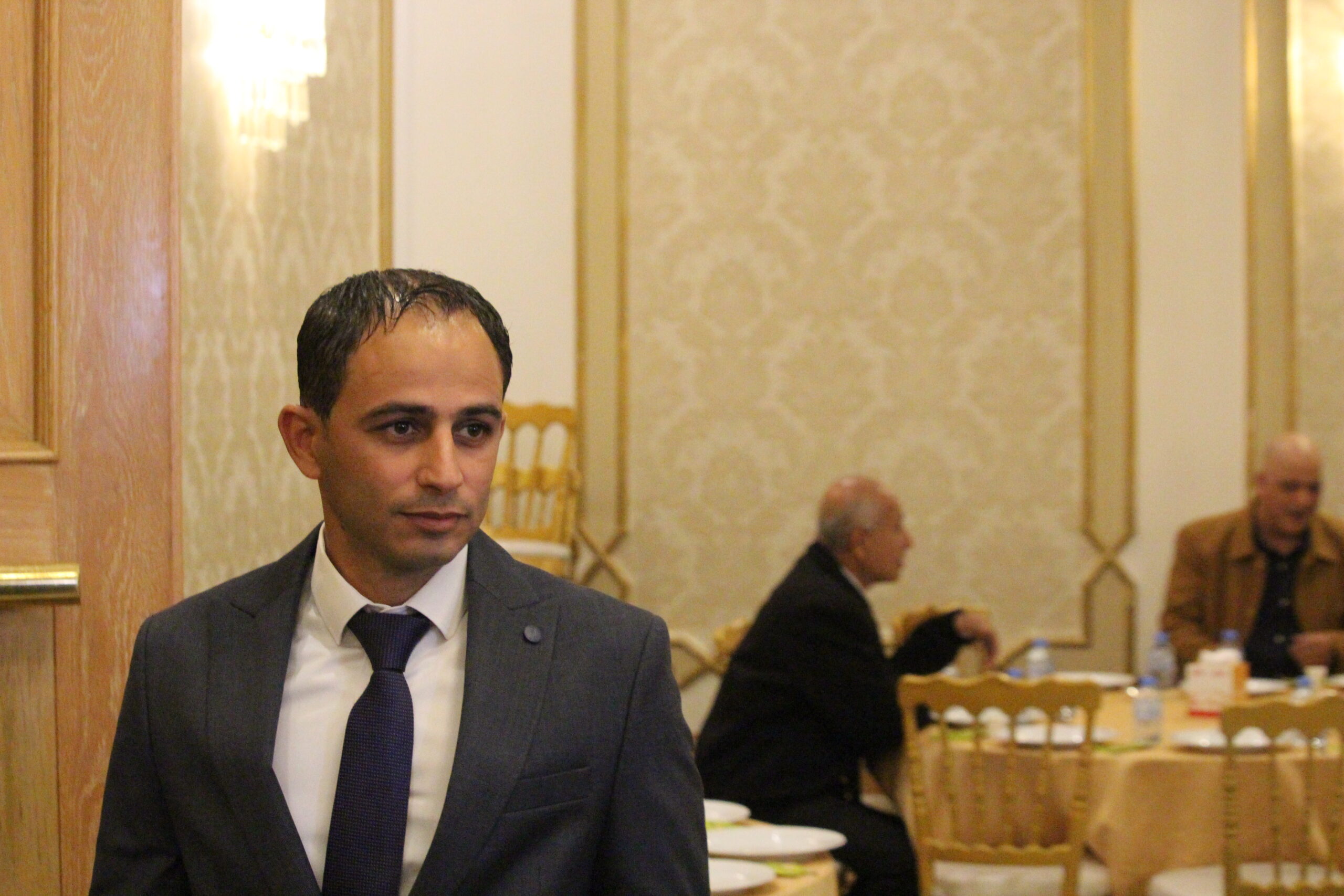 الكابتن الطيار دريد اللواما يولم بمناسبة زفاف نجله