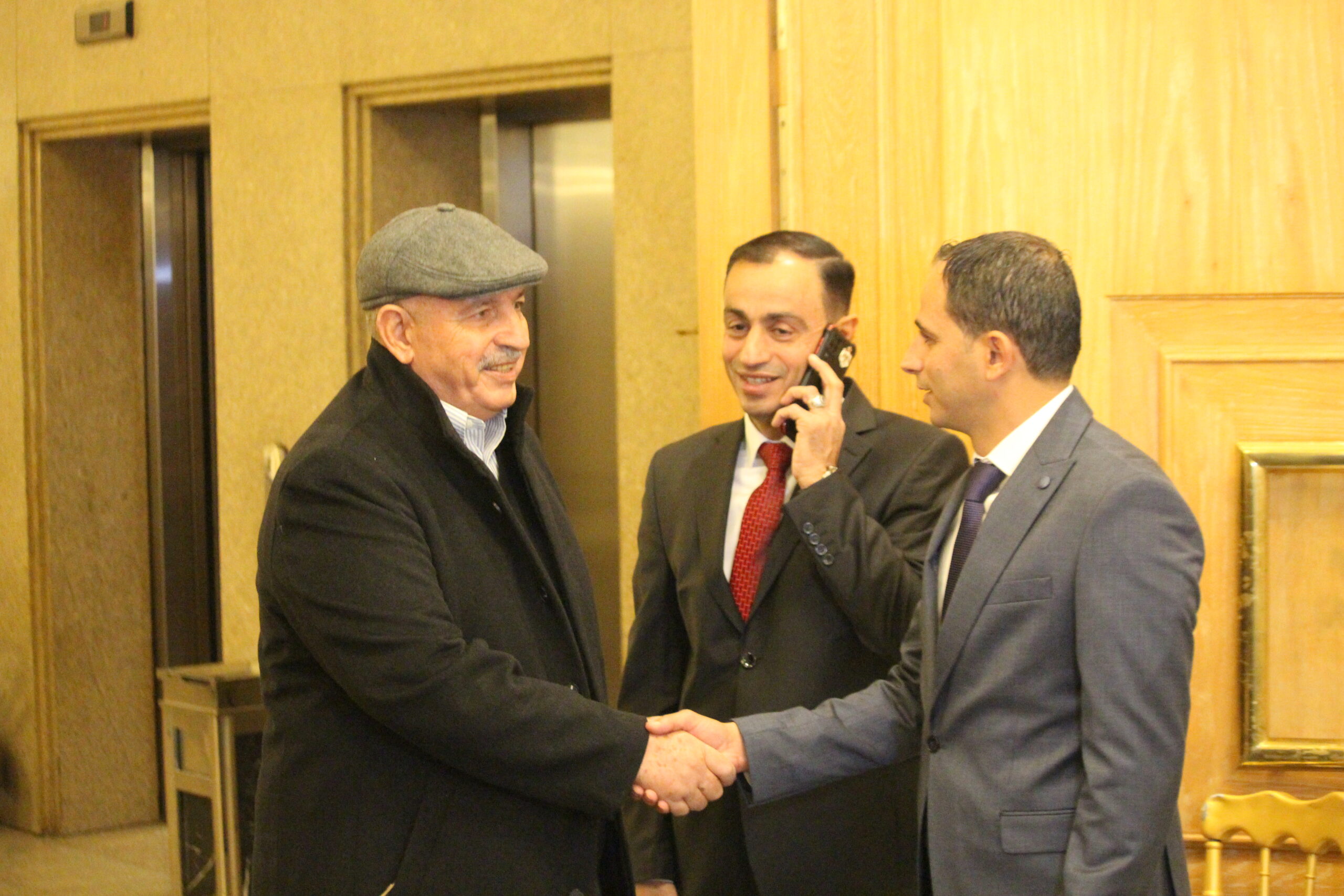 الكابتن الطيار دريد اللواما يولم بمناسبة زفاف نجله