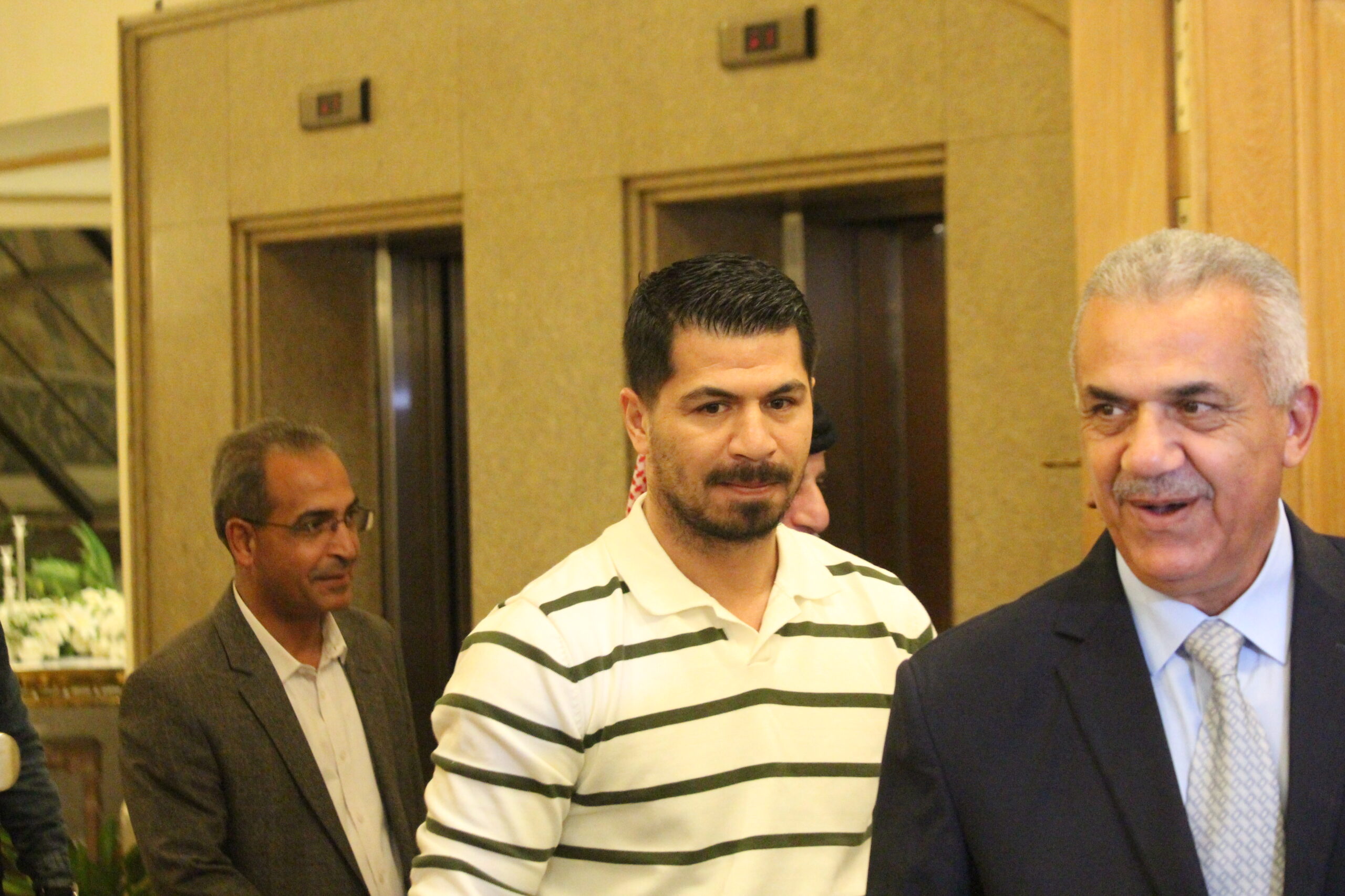 الكابتن الطيار دريد اللواما يولم بمناسبة زفاف نجله