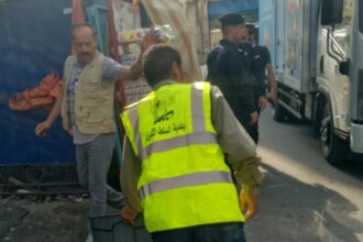 حملة في السلط لإزالة الاعتداءات