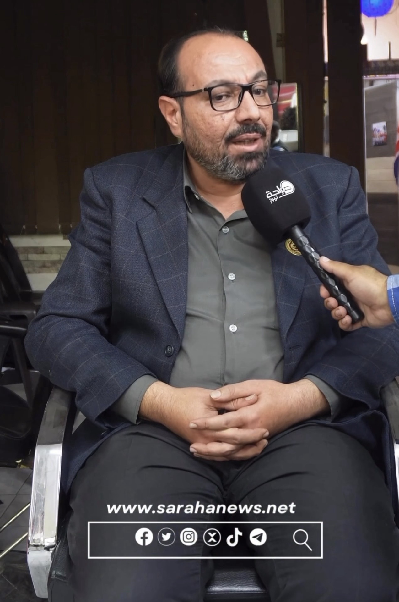 بالفيديو…نقيب الحلاقين لصراحة نيوز: مهنة الحلاقة خاصة للأردنيين