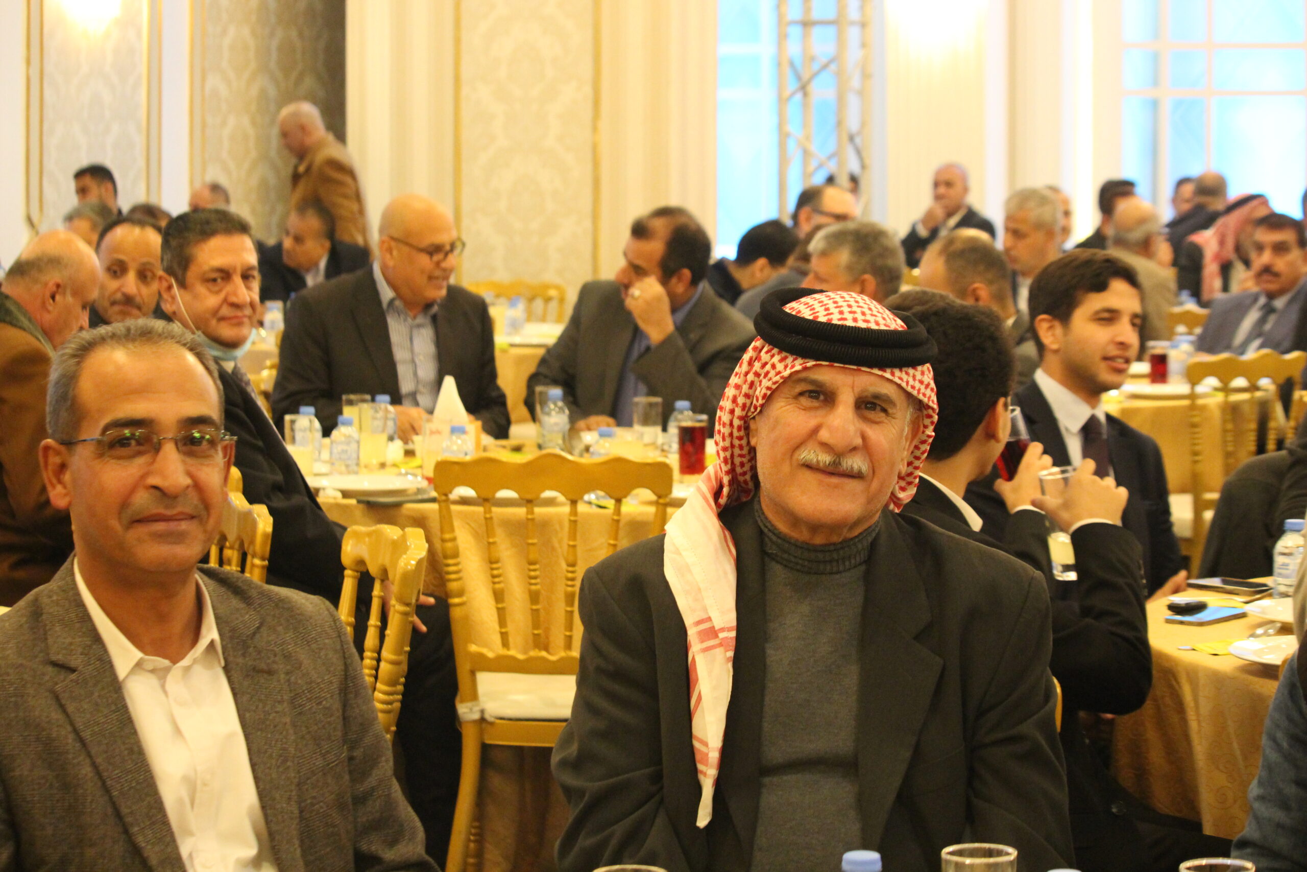 الكابتن الطيار دريد اللواما يولم بمناسبة زفاف نجله