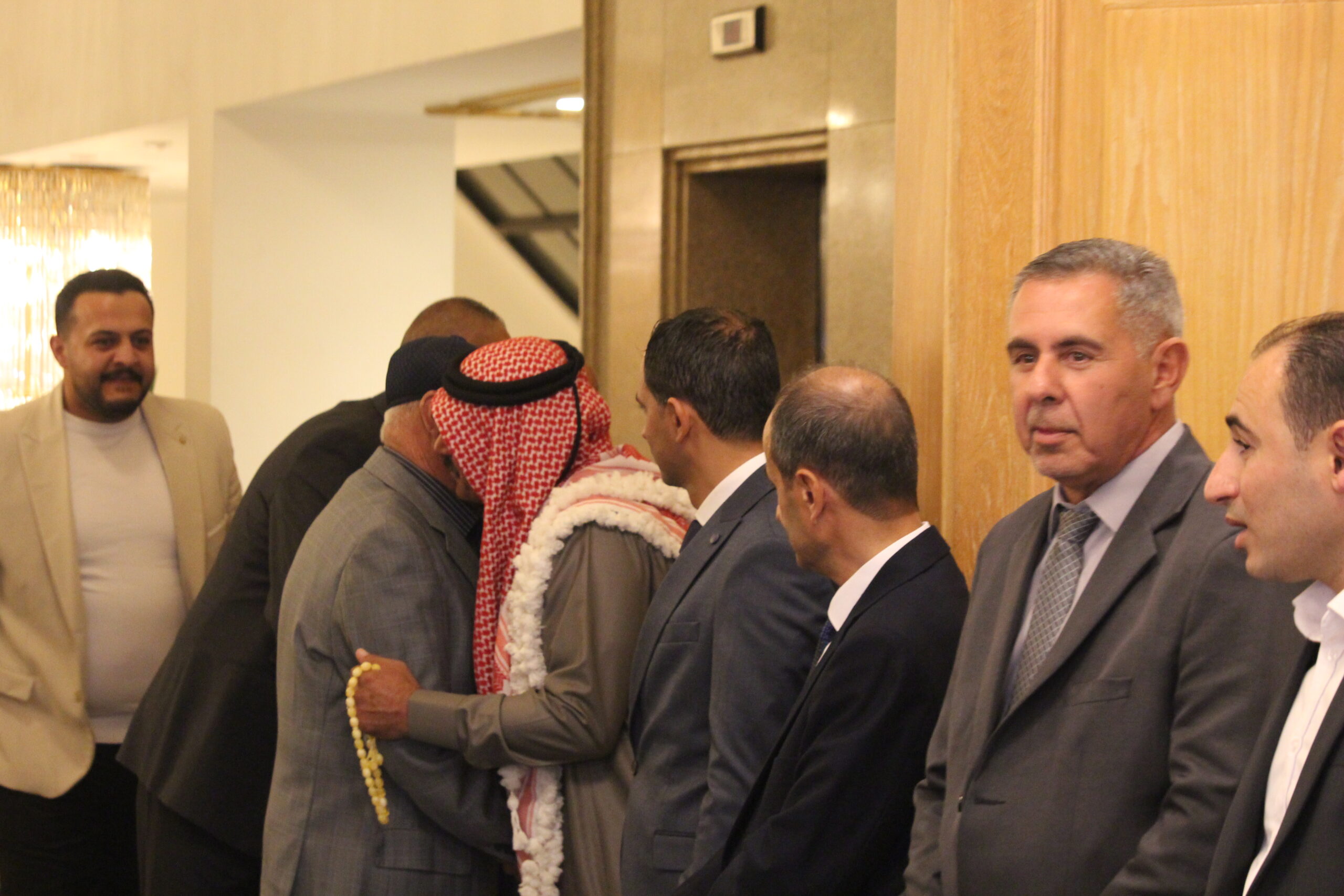 الكابتن الطيار دريد اللواما يولم بمناسبة زفاف نجله