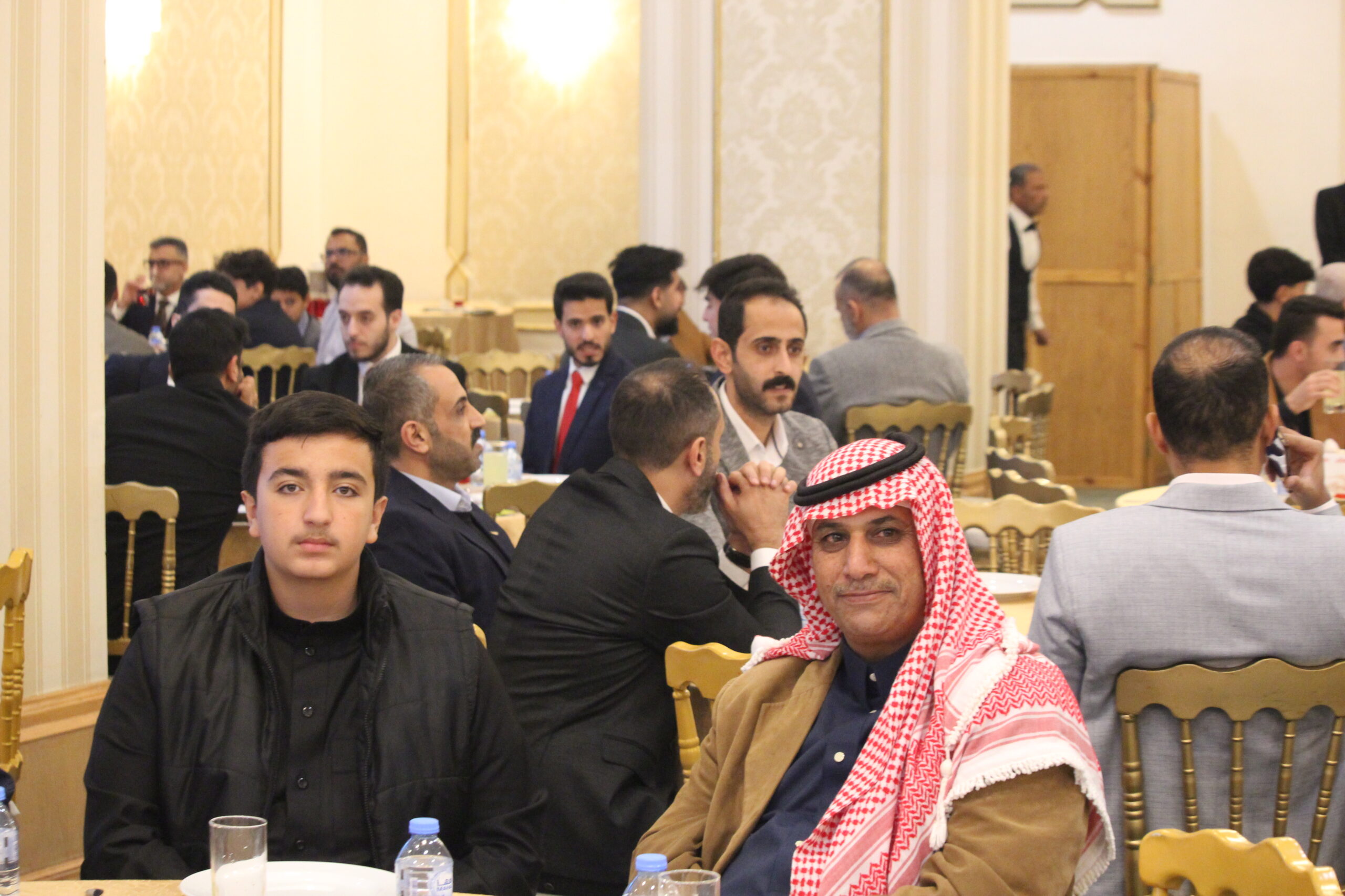 الكابتن الطيار دريد اللواما يولم بمناسبة زفاف نجله