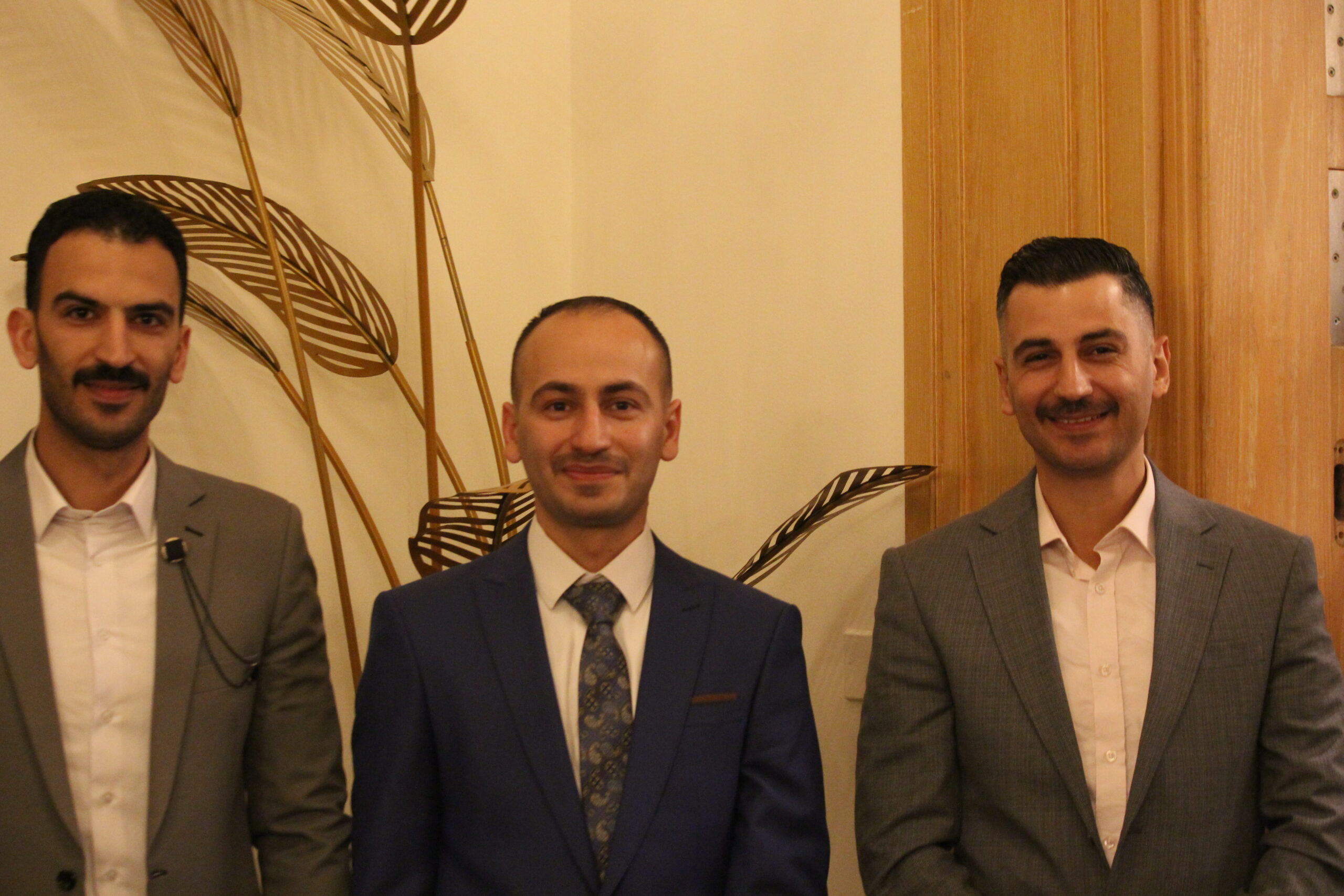 الكابتن الطيار دريد اللواما يولم بمناسبة زفاف نجله