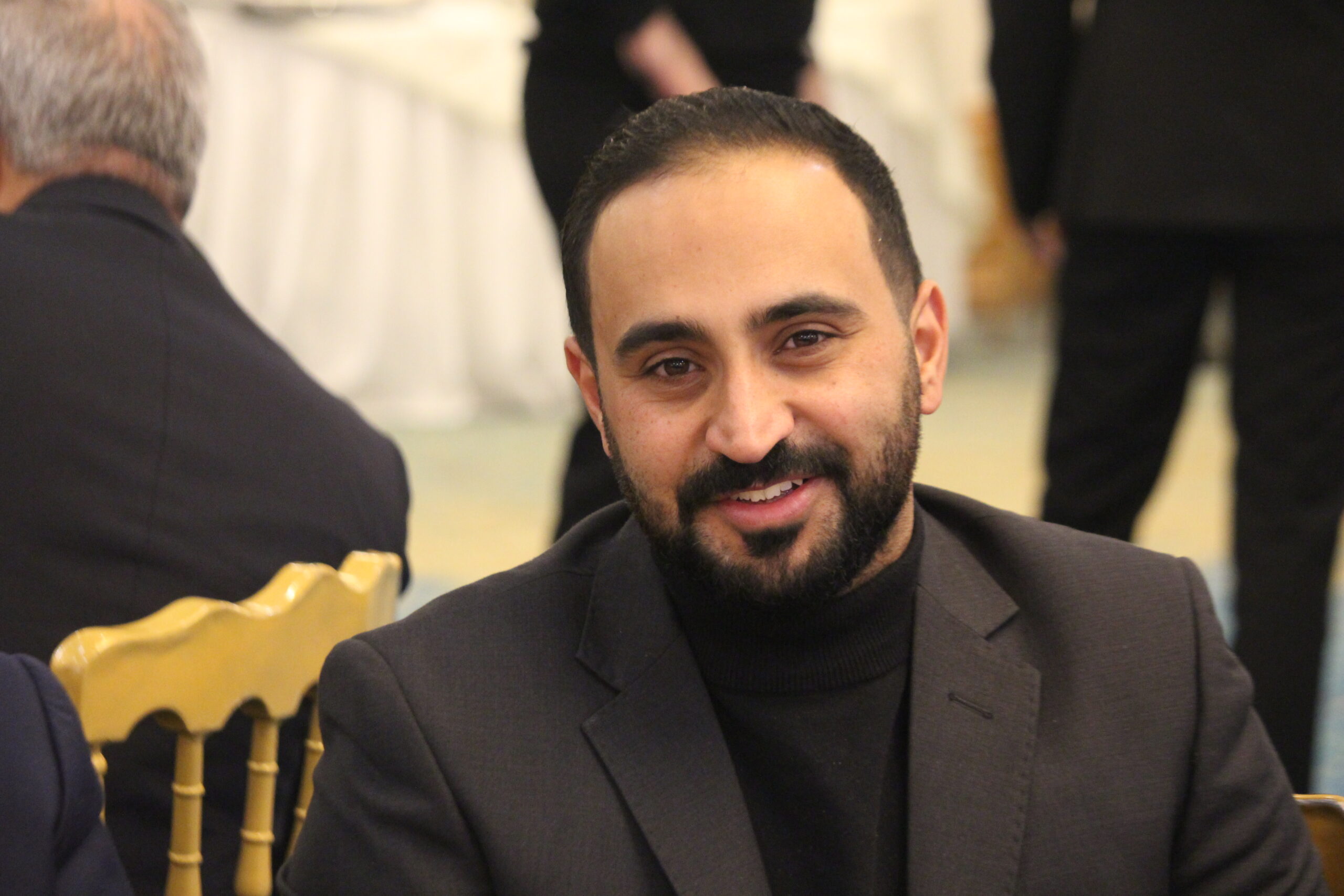 الكابتن الطيار دريد اللواما يولم بمناسبة زفاف نجله