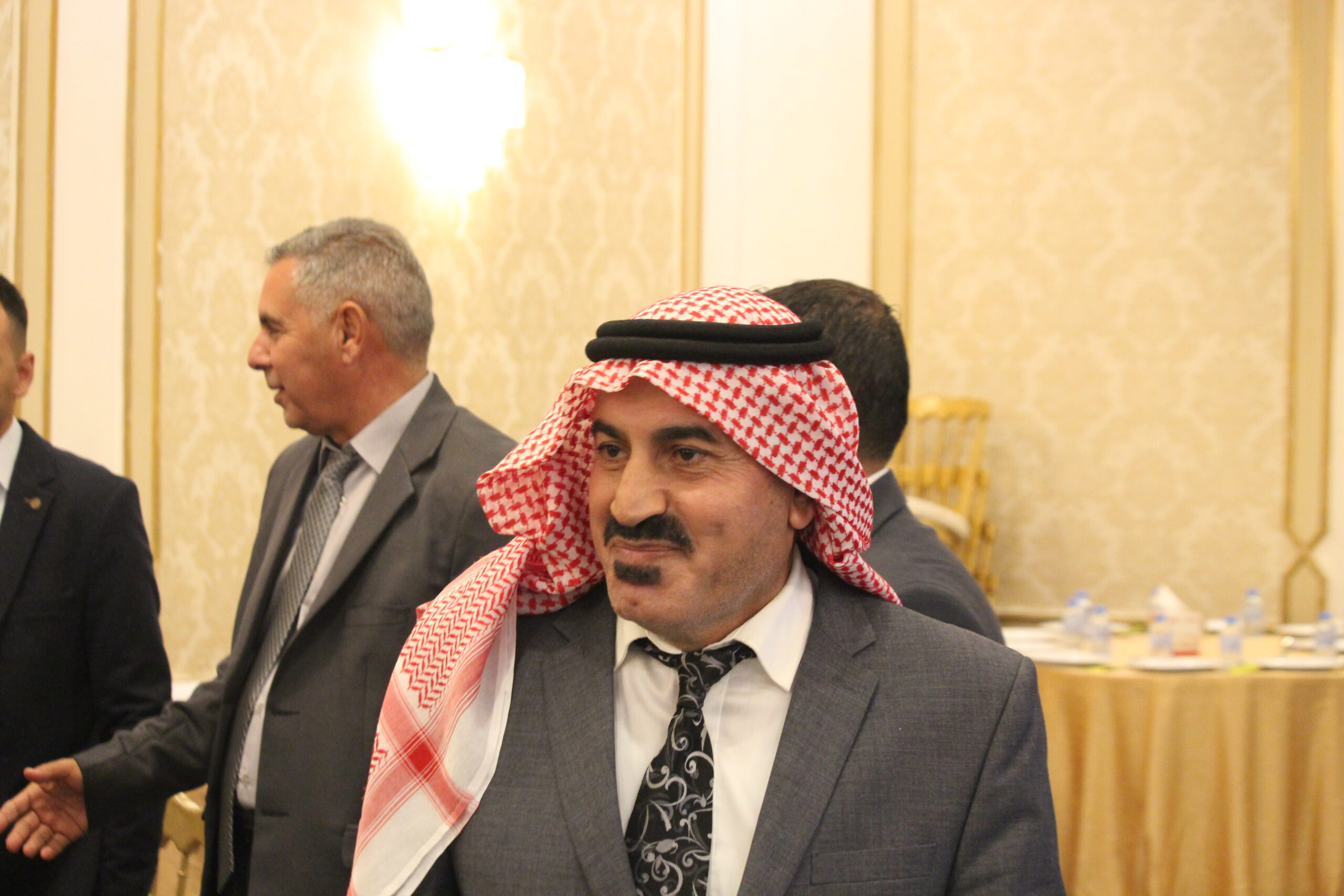 الكابتن الطيار دريد اللواما يولم بمناسبة زفاف نجله