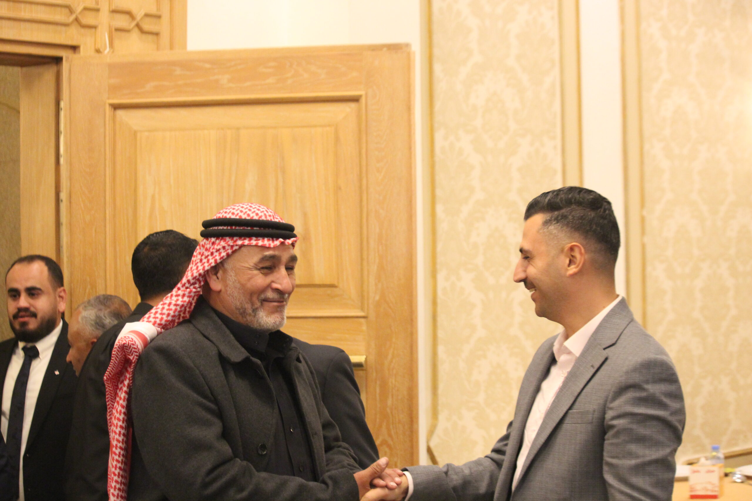 الكابتن الطيار دريد اللواما يولم بمناسبة زفاف نجله