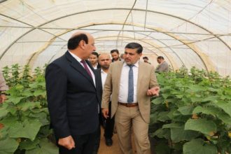 افتتاح المعرض الزراعي في مدرسة الشوبك الزراعية