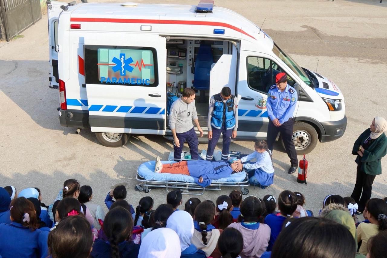 مديرية الأمن العام تطلق برنامج "المسعف الصغير"