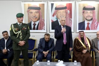 *مندوبا عن الملك وولي العهد. العيسوي يعزي الجلامدة والمعايطة*