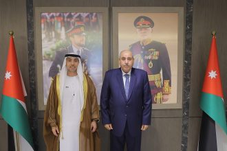 القاضي يلتقي القائم بأعمال السفارة الإماراتية